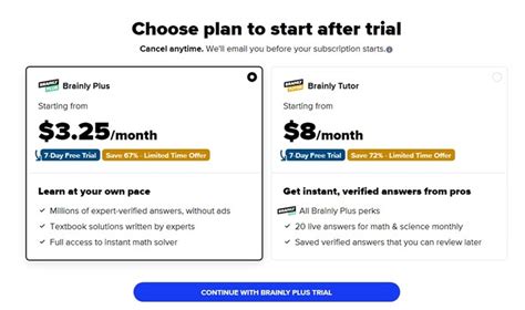 How to Start Your Brainly Trial