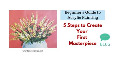 How to Start Your First Masterpiece