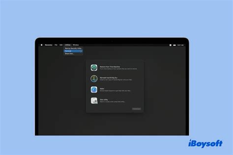 How to Start your M1 Mac in Recovery Mode