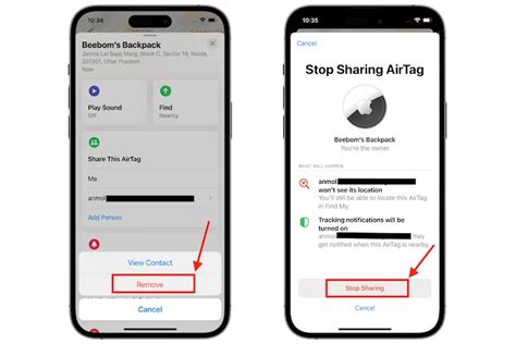 How to Stop Sharing AirTag with Others on iPhone