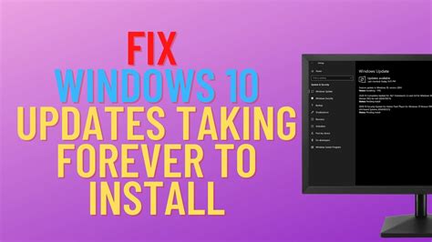 How to Stop Windows 10 Update Taking Forever
