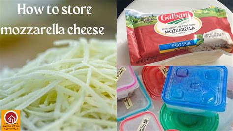 How to Store Mozzarella Cheese in a Bag