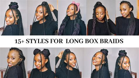 How to Style Box Braids