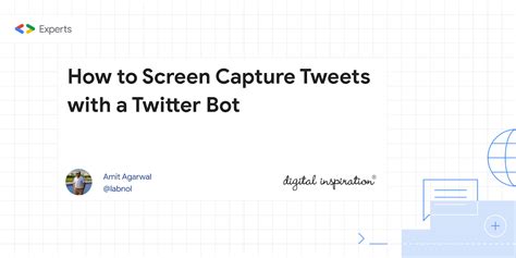 How to Take Screenshot of Tweets with Twitter Bot