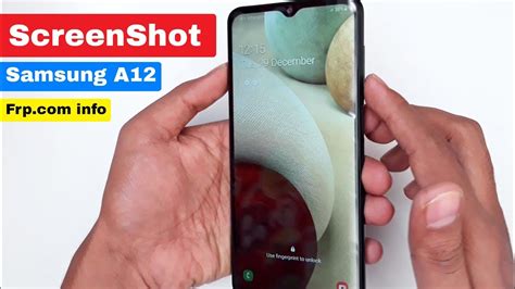 How to Take a Screenshot on Samsung A12