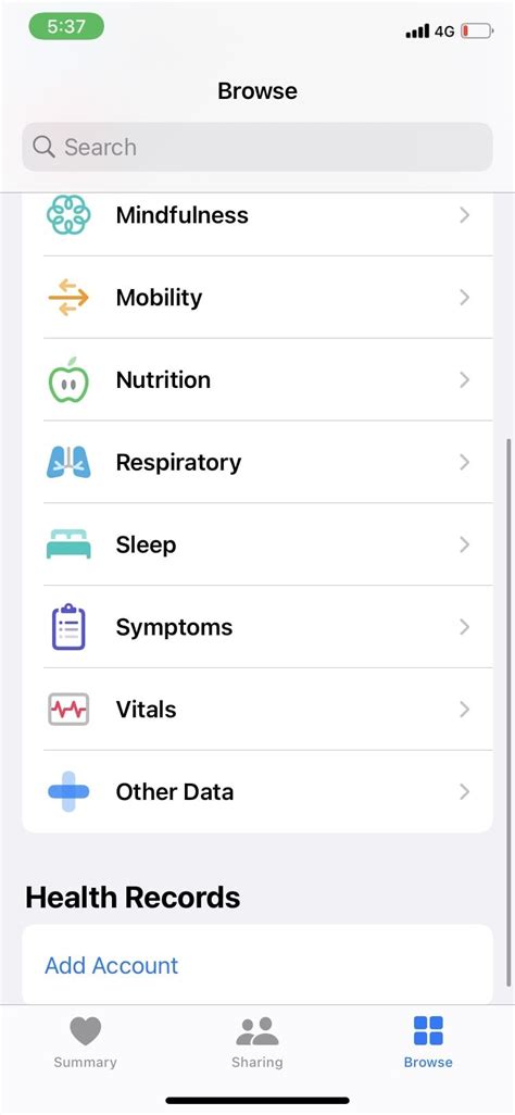 How to Track Symptoms in Health App