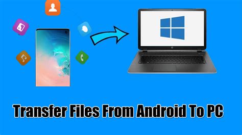 How to Transfer Files from a Smartphone to PC