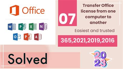 How to Transfer a Microsoft Office License