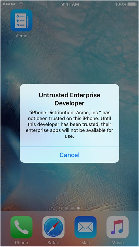 How to Trust and Install Enterprise Apps on iPhone