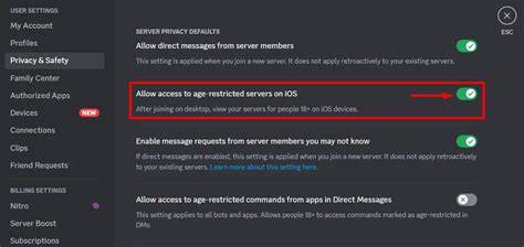 How to Turn Off Age Restriction Ios Discord