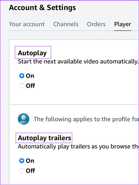How to Turn Off Auto Play on Prime Video on Web