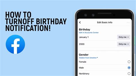 How to Turn Off Birthday Notification