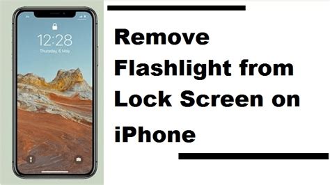 How to Turn Off Flashlight on iPhone from Lock Screen