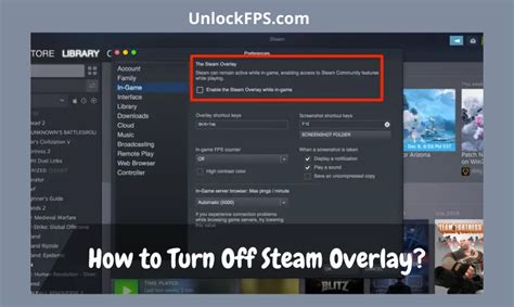 How to Turn Off Steam Overlay