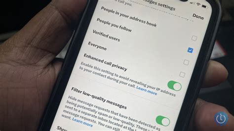 How to Turn On Enhanced Call Privacy on X