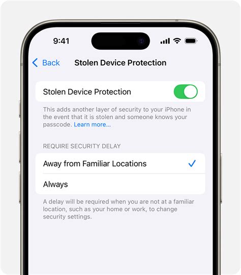 How to Turn On Stolen Device Protection on iPhone