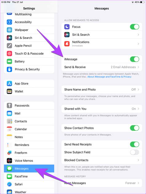 How to Turn off Name and Photo Sharing in iMessage on iPhone and iPad