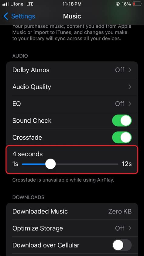How to Turn on Crossfade in Apple Music on iOS 17