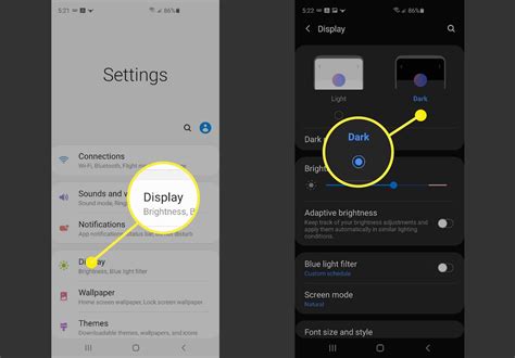 How to Turn on Dark Mode