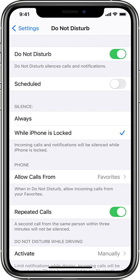 How to Turn on Do Not Disturb Manually on iPhone