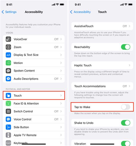 How to Turn on and off Tap to Wake Feature on iPhone