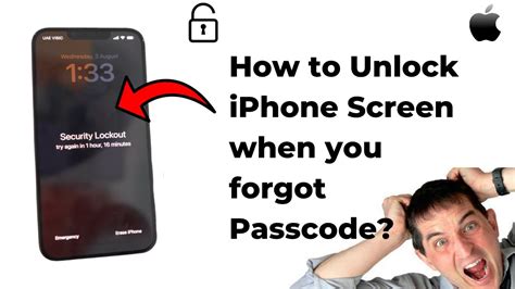 How to Unlock Your iPhone Screen