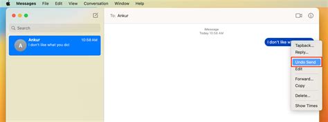 How to Unsend Messages on Mac