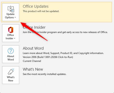 How to Update Microsoft Office on Windows
