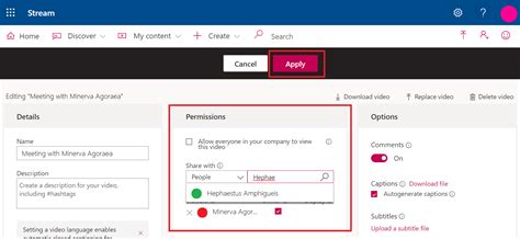 How to Update Video Details in Microsoft Stream