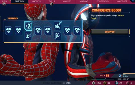 How to Upgrade Suit Tech in Spider-Man 2