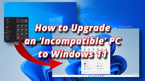 How to Upgrade to Windows 11 on an Incompatible Computer