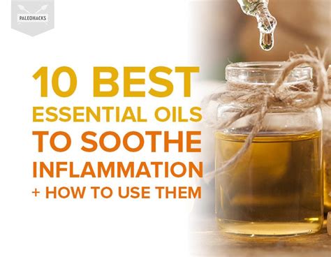 How to Use Anti-Inflammatory Essential Oils