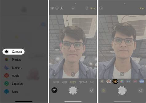 How to Use Camera Effects with Memoji