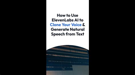 How to Use ElevenLabs AI to Clone Your Voice