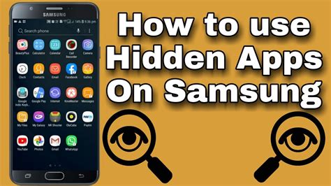How to Use Hidden Apps on Samsung