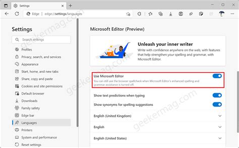 How to Use Microsoft Editor in Edge browser