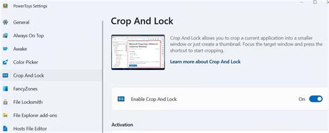 How to Use Microsoft PowerToys Crop And Lock Feature