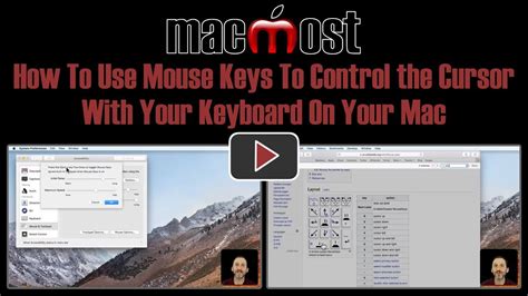 How to Use Mouse Keys on Mac Keyboard