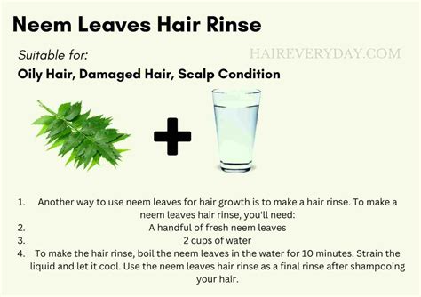 How to Use Neem for Hair Growth: Practical Methods