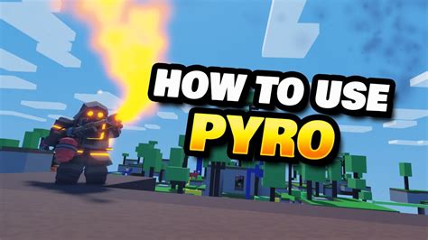 How to Use PYRO Kit in Roblox BedWars - YouTube