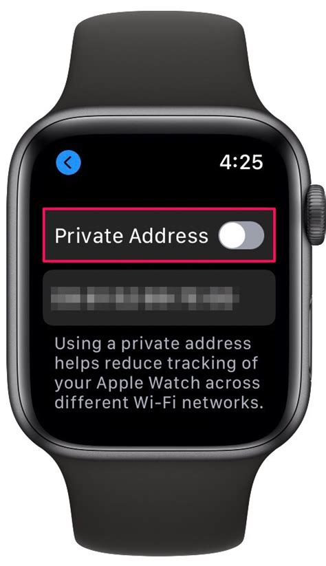 How to Use Private MAC Address in Apple Watch