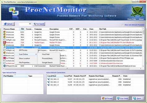 How to Use ProcNetMonitor to Monitor Network Activity