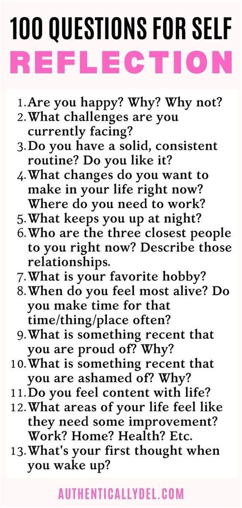 How to Use Self Reflection Questions Effectively