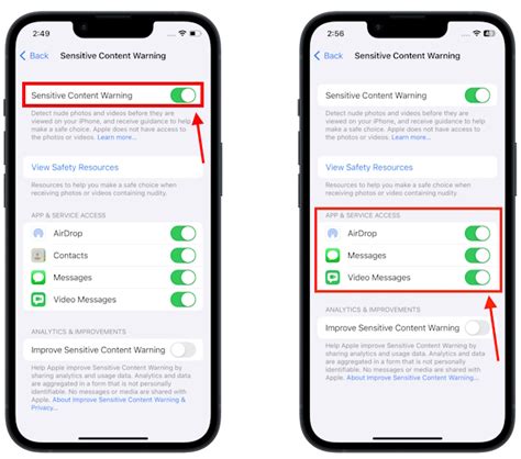 How to Use Sensitive Content Warning Feature on iPhone