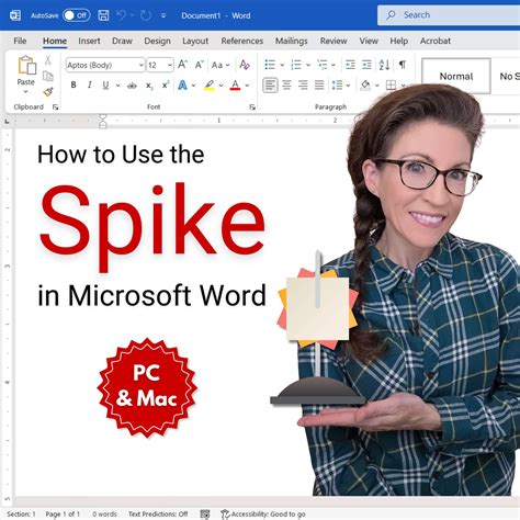 How to Use Spike in Word