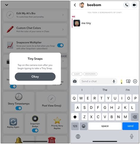 How to Use Tiny Snaps on Snapchat