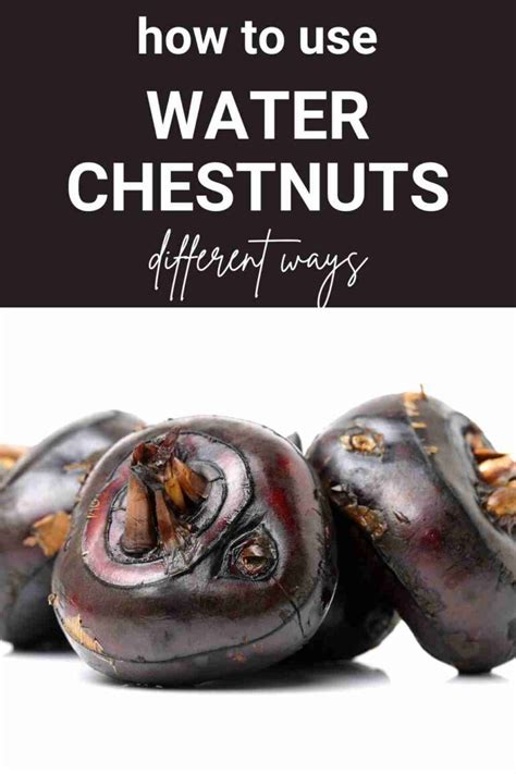 How to Use Water Chestnuts in a Can in Your Cooking