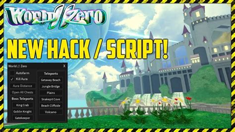 How to Use World Zero Beta Exploit Script to Get KILL AURA, GOD 