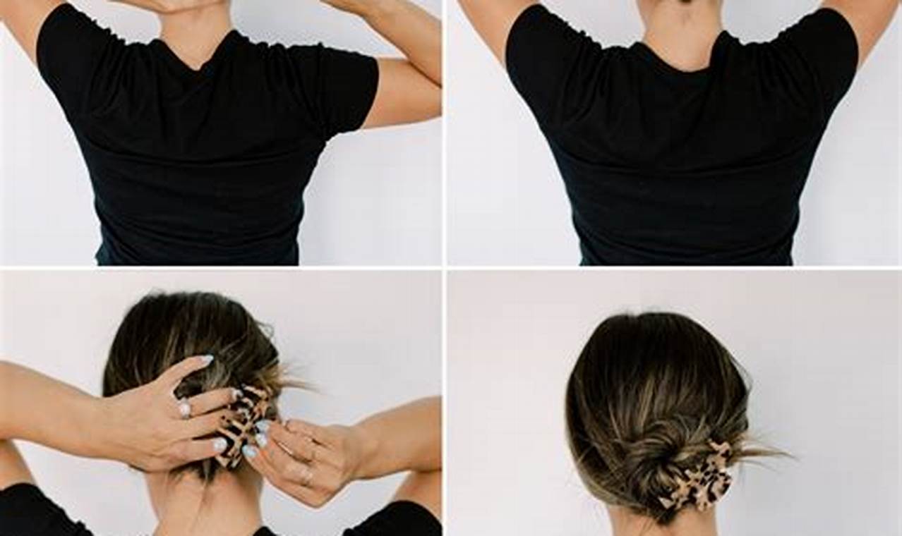 How to Use a Claw Clip for Short Hair
