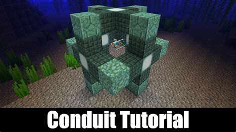 How to Use a Conduit in Minecraft